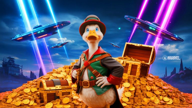“Those Feathers Won’t Save You”: Uncle Scrooge Transforms into Earth’s Mightiest Duck to Battle Alien Invaders Seeking Billions in Treasures
