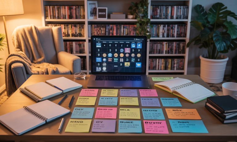 How to create a series watching schedule
