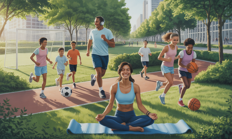 The impact of sports on mental health in 2025