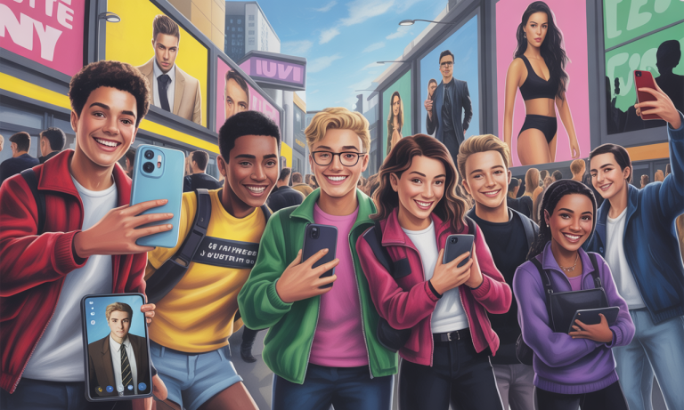 The influence of celebrity culture on youth in 2025
